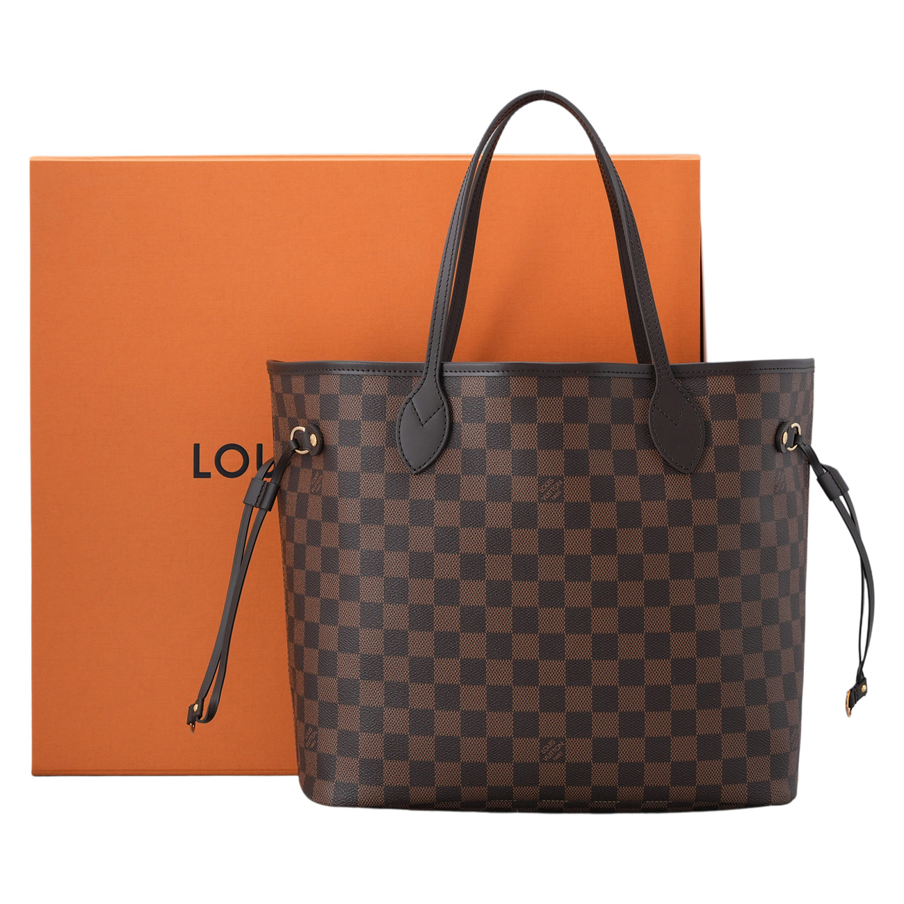 LOUIS VUITTON(USED)루이비통 N41358 다미에 에벤 네버풀 MM